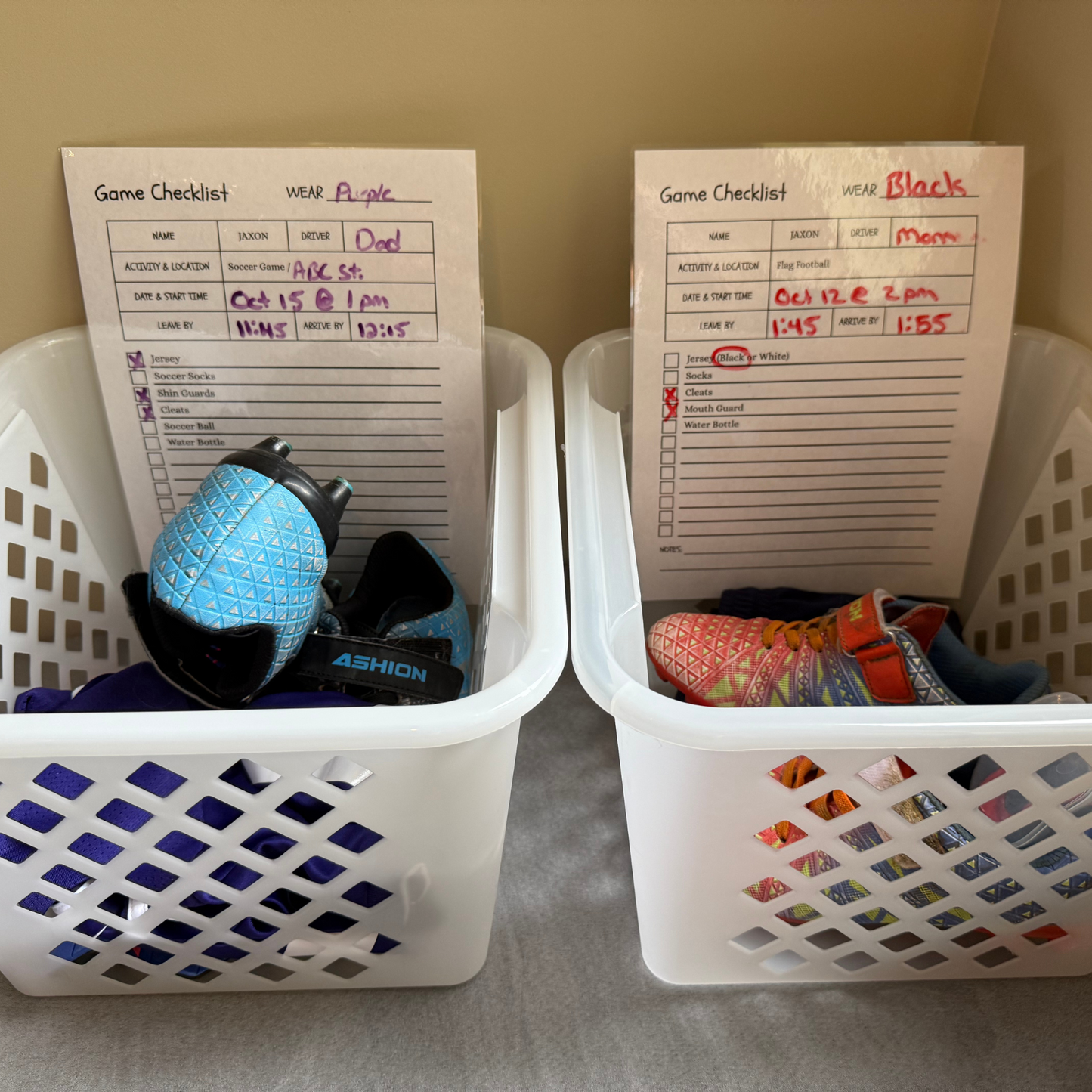 Sports Checklist (Digital Download)